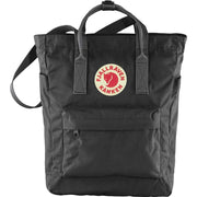 Fjallraven Kanken Totepack front view showing clean profile and zip for stylish protection