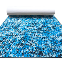 FOCEAN full sheet laid flat showing ocean camo and size benefit
