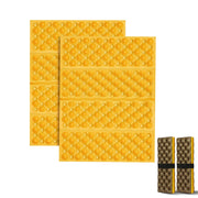 FOCHIER F front packaging showing two yellow foldable seat pads and benefits