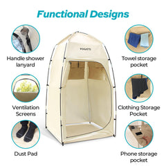 FOGATTI interior pockets and phone pouch organizing towels and devices