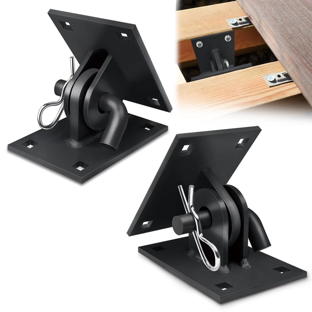 folosem front view of hinge kit showing contents and hardware benefits