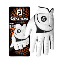 FootJoy GTxtreme front view showing glove fit and closure for consistent control