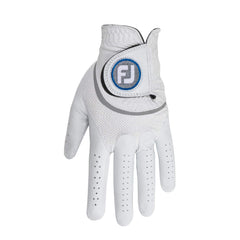 FootJoy HyperFLX worn on a golfer’s left hand during swing for control benefit