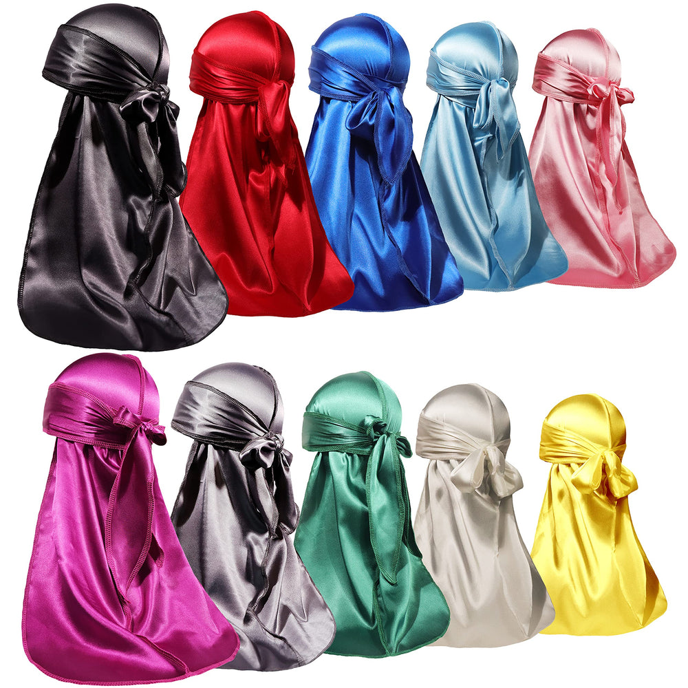 ForceWave durag front view showing brand and silky finish for consistent waves