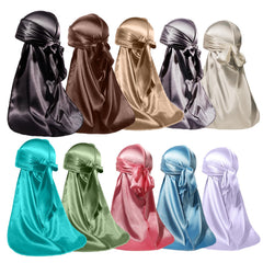 ForceWave front packaging showing ten silky durags and color variety for styling convenience