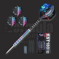 Formula Sports spare flights and sharpener displayed to maintain tip points and flight consistency