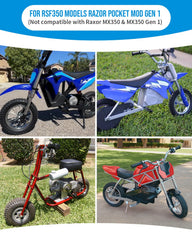 Foruly hardware kit with bolts and spacers organized for quick installation benefit