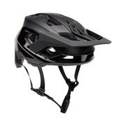 Fox Racing helmet front view showing protective profile and airflow benefits