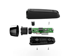 Fox 40 side profile with lanyard attached, demonstrating quick-access carry and hands-free readiness