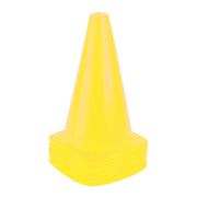 Fragraim cones front view showing bright yellow visibility and stable base