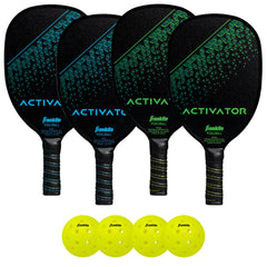 Franklin Activator paddles front packaging showing ready-to-play set and convenience