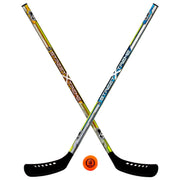 Franklin Sports starter set front view showing two sticks and ball for immediate play