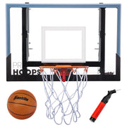 franklin sports front-mounted hoop showing durable build and play-ready benefit
