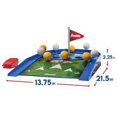 Franklin Sports close-up of spinning base showing moving targets and fun