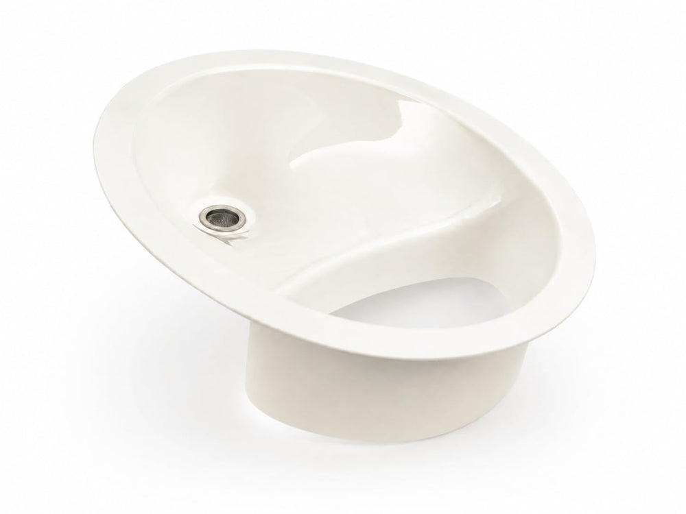 Free Range Designs front view of diverter showing full wrap-around coverage benefit
