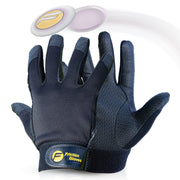 Friction Gloves front packaging view showing adult small size and features