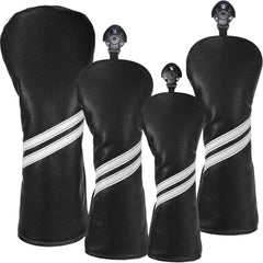 Frimon front view of 4-piece head covers showing fit and protection