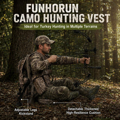 FUNHORUN detachable padded seat cushion detail for long-sit comfort and pressure relief
