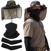 Funnysoft solar fan hat front view showing brim and dual fans for cooling