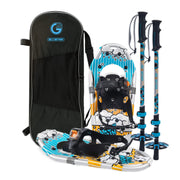 G2 front profile snowshoes showing deck and secure fit benefit