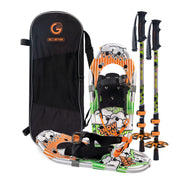 G2 GO2GETHER front packaging showing complete kids snowshoe kit and benefits