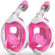 G2RISE front view of both masks showing compact two-pack and easy packing benefit