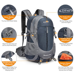 G4Free interior compartments and pockets keeping gear organized and separated