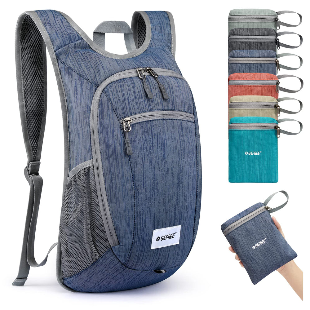 G4Free front view dark blue showing organized compartments and easy access