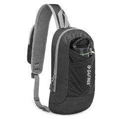 G4Free front view showing compact crossbody bag and easy-access pockets