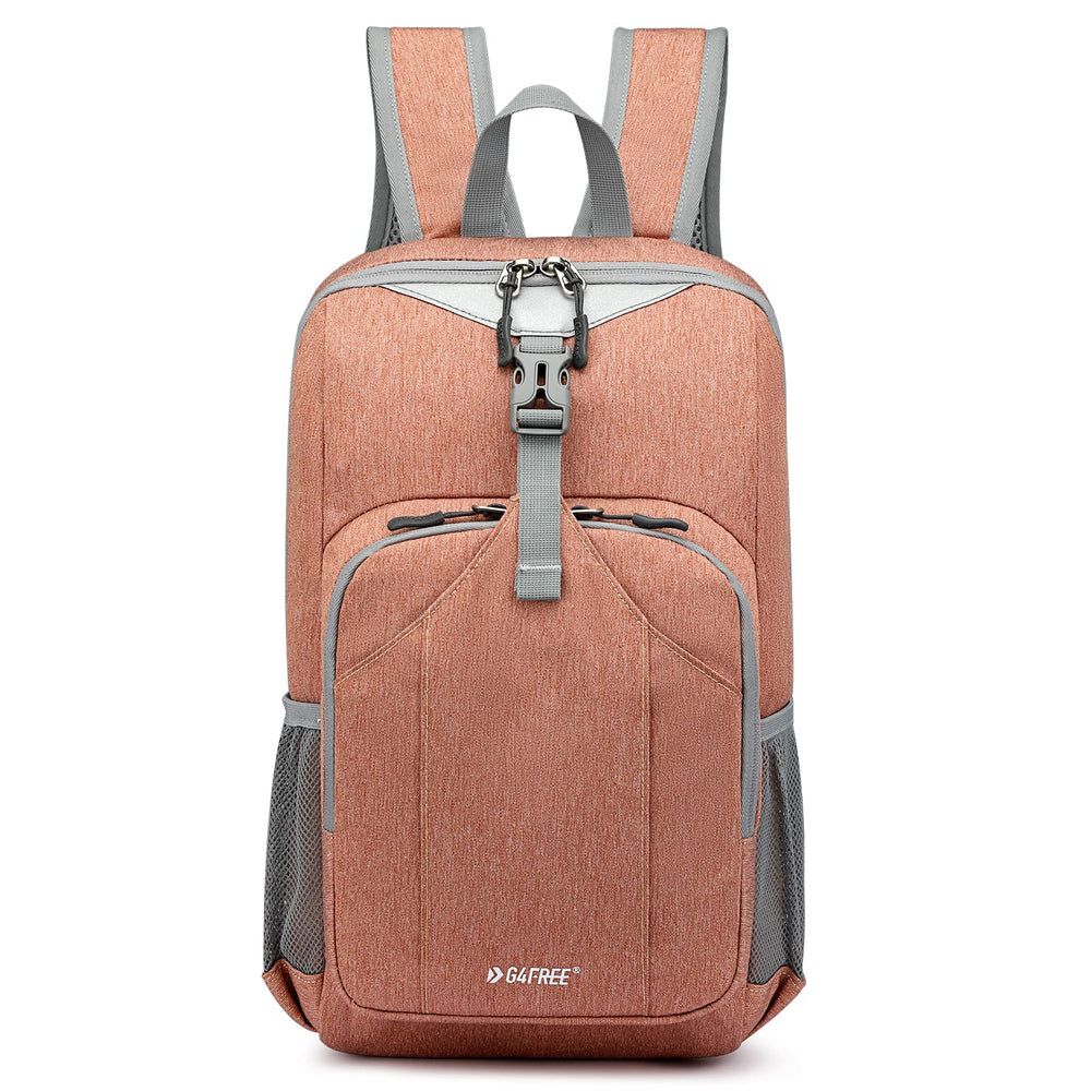 G4Free front view showing compact design and reflective strap benefit