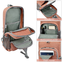G4Free hidden back pocket demonstrating secure storage for valuables