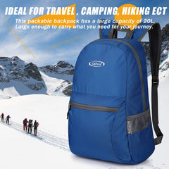 G4Free main compartment holding an iPad and clothing for practical capacity