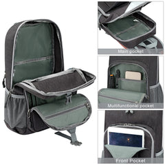 G4Free padded S-shaped straps and chest strap for comfortable support