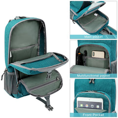 G4Free padded S-shaped shoulder straps reducing pressure and improving comfort