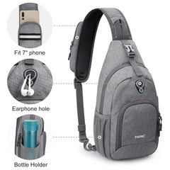 G4Free open main compartment showing organized pockets for phone and wallet