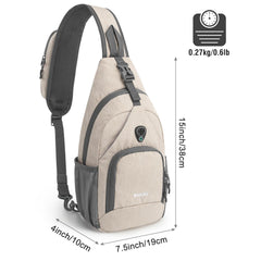G4Free side pockets holding a water bottle for hands-free hydration
