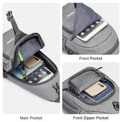 G4Free side profile on adjustable strap demonstrating comfortable wear while moving
