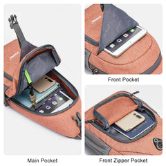 G4Free side pocket holding a water bottle for on-the-go hydration benefit