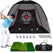 Gagalileo front view of 10x7FT net showing secure frame and coverage benefit