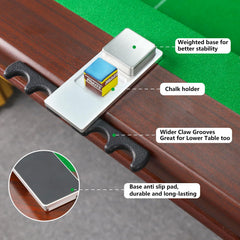 GAMESUN close-up of wider grooves showing solid grip and cue protection