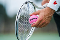 GAMMA ball in motion illustrating consistent bounce and trajectory