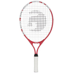 GAMMA prestrung strings close-up showing 93 sq. in. head for larger sweet spot and confidence