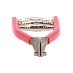 GAMMA clamp jaw close-up highlighting textured grip for secure string contact