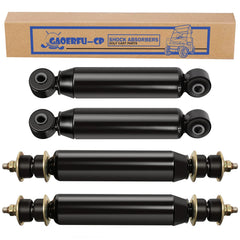 Gaoerfu-CP front and rear shock assembly showing complete kit and fitment benefit