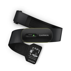 Garmin HRM 600 front module showing main sensor, reliable heart data