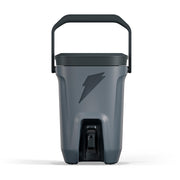Gatorade dunk cooler front view showing durable grey shell and team-ready design