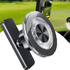 GBEAST front mount on golf cart dash showing secure placement and convenience