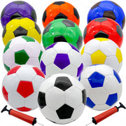 GCQJOQ front view of 12-pack size 4 balls showing vibrant colors and quantity