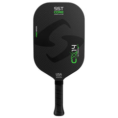 Gearbox CX14E front face showing 3K carbon and branding for powerful shots