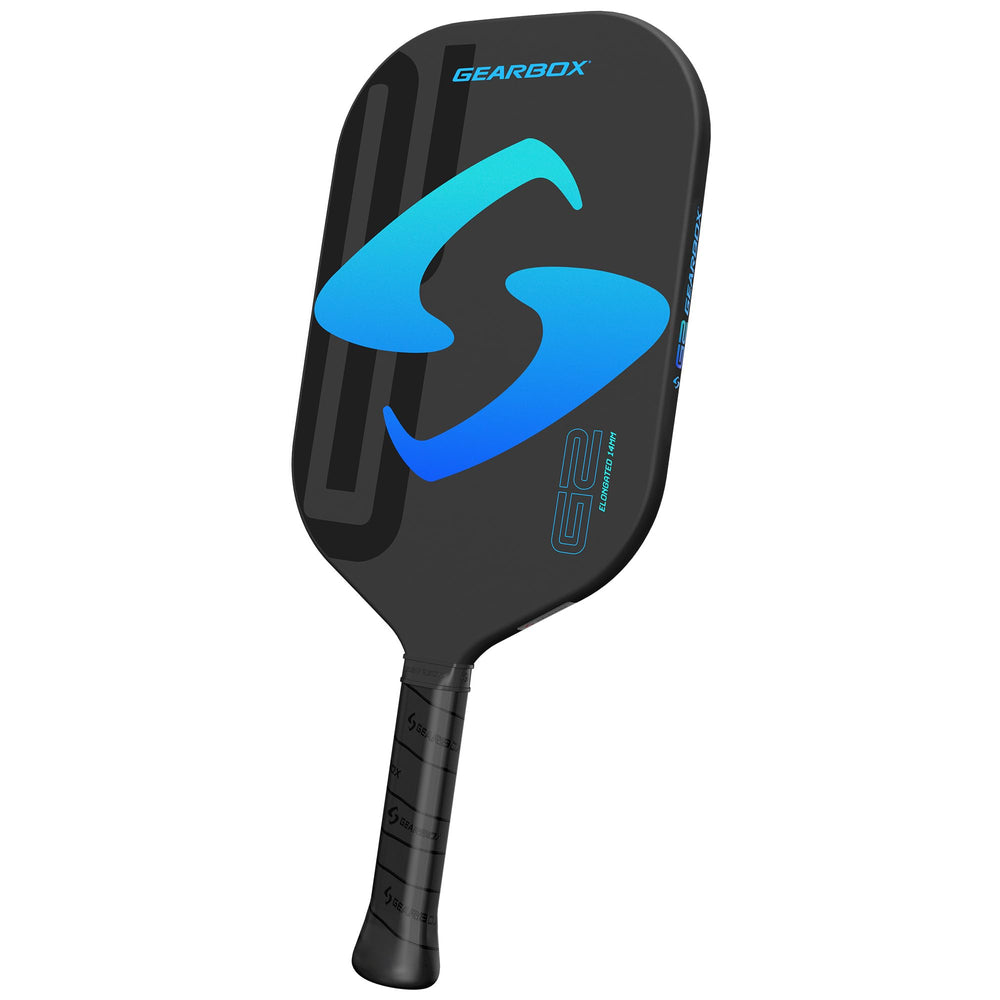 Gearbox G2 front face showing elongated shape and benefit of extra reach